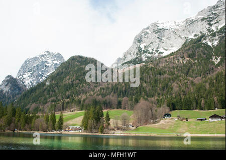 Königssee, Schönau am Königssee, Berchtesgadener Alpen, Bayern, Deutschland Stockfoto