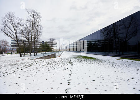 Der Todesstern, adidas Konzernzentrale in Herzogenaurach Stockfoto