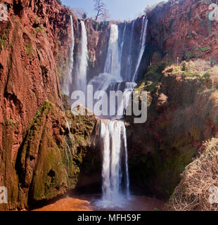Die ouzoud Wasserfälle, Marokko Stockfoto