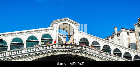 Brücke über den Canal Grande, Venedig, Italien Stockfoto