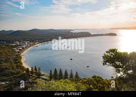 Sonne Strand Stockfoto