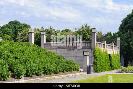 Teil der Fronger Gustav Vigeland Park, Oslo, Norwegen Stockfoto