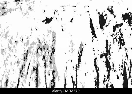 Zerknitterte Stoff dot und Getreide Hintergrund. Schwarze und weiße Vektor Textur Vorlage für Overlay Artwork Stock Vektor