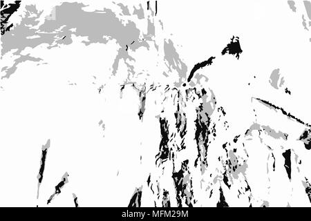 Folie Papier dot und Getreide vektor Textur für Overlay Artwork. Grunge Effekt Hintergrund Stock Vektor