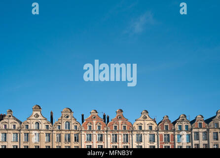 Fassaden, Arras, Frankreich Stockfoto