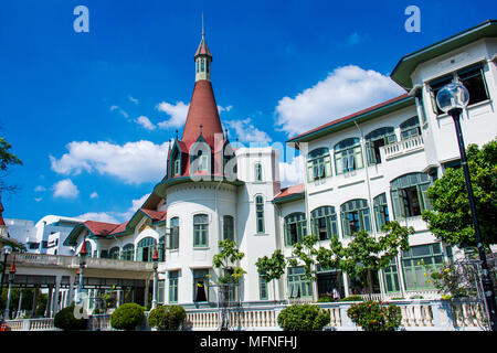 Im europäischen Stil schloss Gebäude an der Phaya Thai Palast, Bangkok, Thailand Stockfoto