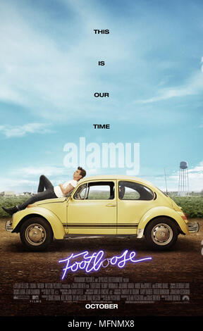 Footloose USA Regie: Craig Brewer Kenny Wormald Filmplakat (USA) Stockfoto