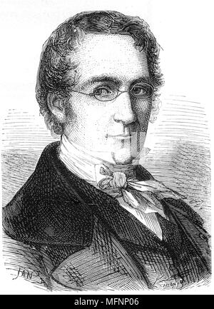 Joseph Louis Gay-Lussac (1778 – 1850), französischer Chemiker, Physiker und Ballonfahrer Stockfoto