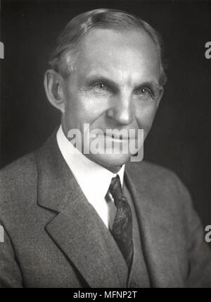 Henry Ford (1863-1947), US-amerikanischer Ingenieur und Automobilhersteller. Bildnachweis: Ford/World History Archive. Stockfoto