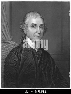 Joseph Priestley (1733-1804) englischer Chemiker und Non-Conformist Minister. Einer der Entdecker von Sauerstoff. Von Sheridan Muspratt 'Chemie', London, c 1860. Stockfoto