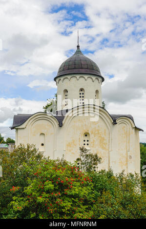 St. George's Kirche in den Ladogasee Festung, Alte Ladoga, Russland Stockfoto