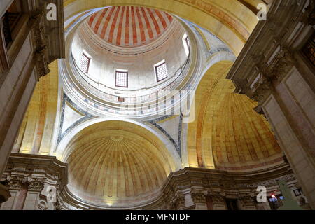 Kuppel des nationalen Pantheon (Santa Engracia Kirche), Lissabon, Portugal Stockfoto