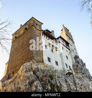 Dracula's Castle (Schloss Bran), einem berühmten Schloss des Grafen Vlad Tepes, Bran, Rumänien Stockfoto