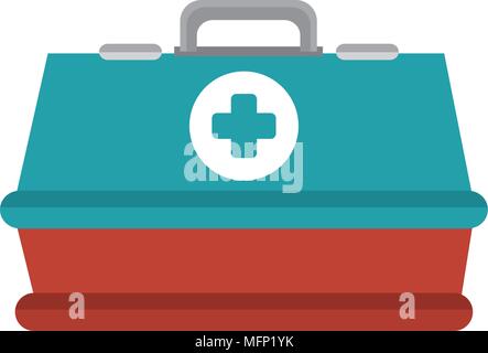 Medizinische box isoliert Symbol Vektor illustration Design Stock Vektor
