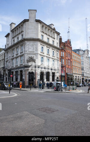 Von St Bart Brauerei und öffentlichen Haus auf Long Lane in West Smithfield, London, England, Großbritannien Stockfoto