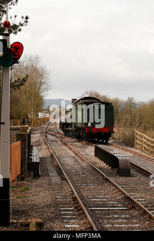 Gloucestershire und Warwickshire Steam Railway Sammlung. Stockfoto
