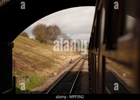 Gloucestershire und Warwickshire Steam Railway Sammlung. Stockfoto