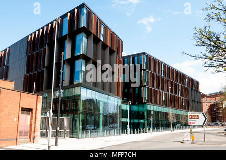 Einen Engel Square, Northampton, Northamptonshire, England, Großbritannien Stockfoto