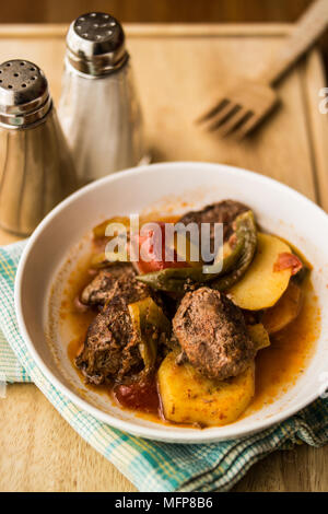 Türkische traditionelles Essen izmir Köfte/kofta Stockfoto