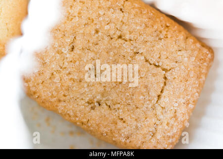 Dänische Butter Cookies in Feld. Traditionelle Speisen. Stockfoto