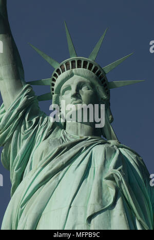 Freiheitsstatue, Liberty Island, New York Harbor, USA. Stockfoto