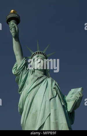 Freiheitsstatue, Liberty Island, New York Harbor, USA. Stockfoto