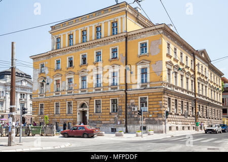 Die Hauptpost in Sarajevo, Bosnien und Herzegowina Stockfoto