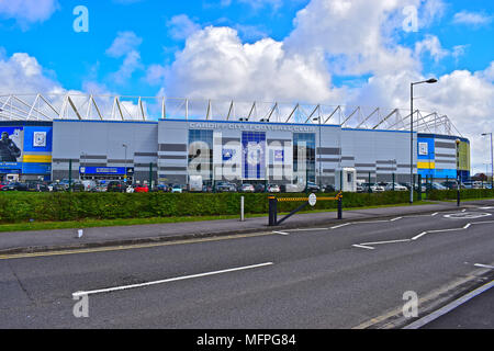 Cardiff City Football Club Stadion, Leckwith, Cardiiff, South Wales. Stockfoto