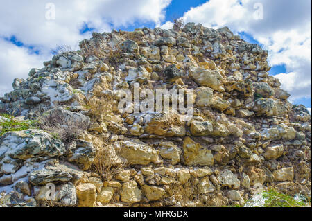 Reste der Chersonesus, eine alte griechische Kolonie im südwestlichen Teil der Halbinsel Krim, damals bekannt als taurica. Stockfoto