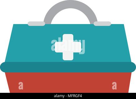 Medizinische box isoliert Symbol Vektor illustration Design Stock Vektor