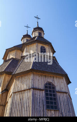 Kosaken Kirche in der Mitte des Zaporozhskaya sich Stockfoto