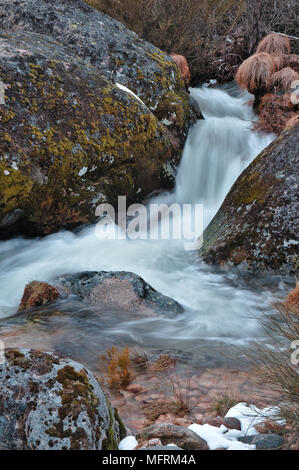 Serra da Estrela Wasserfälle. Portugal Stockfoto