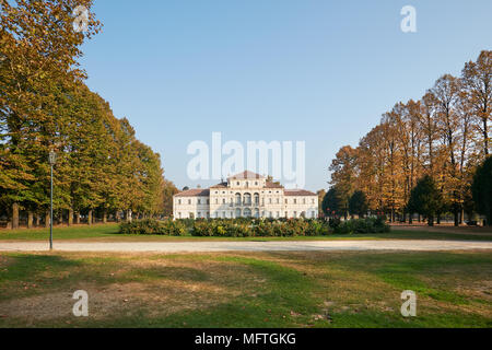 Barocke Tesoriera Villa in sonniger Tag im Herbst in Turin Stockfoto