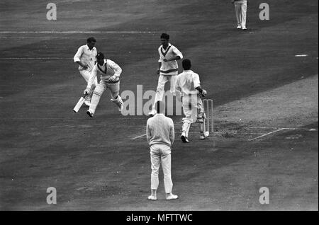 Yorkshire v Somerset Aug 1969 Stockfoto