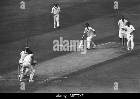 Yorkshire v Somerset Aug 1969 Stockfoto