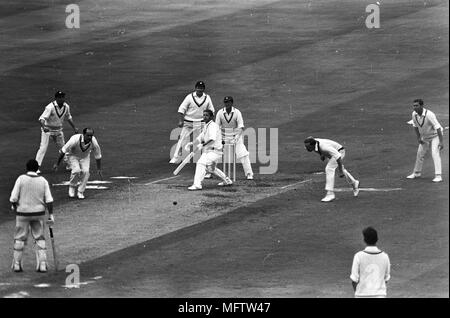 Yorkshire v Somerset Aug 1969 Stockfoto