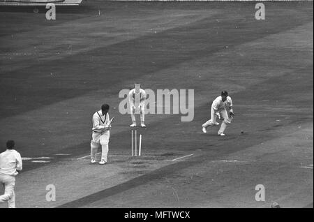 Yorkshire v Somerset Aug 1969 Stockfoto