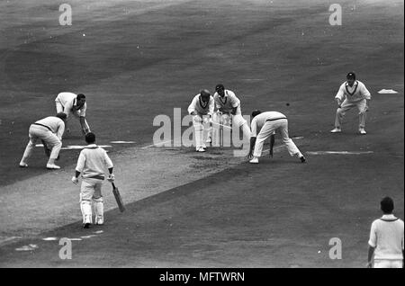 Yorkshire v Somerset Aug 1969 Stockfoto