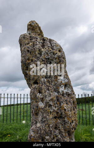 Rollright Stones, wenig Rollright, Oxfordshire Stockfoto