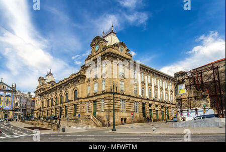 Vom Bahnhof Sao Bento in Porto - Portugal Stockfoto