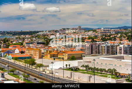 Blick auf Lissabon - Portugal Stockfoto
