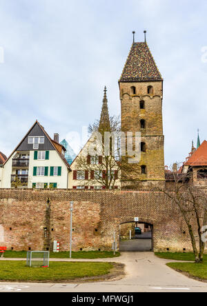 Blick auf Ulm - Deutschland, Baden-Württemberg Stockfoto