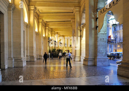 Piazza della Repubblica, Rom. Italien Stockfoto