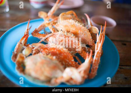 Stream-Krabben Stockfoto