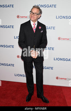 Las Vegas, NV, USA. 26 Apr, 2018. Paul Feig am Lionsgate CinemaCon 2018 Red Carpet Event Im Colosseum des Caesars Palace in Las Vegas, Nevada am 26. April 2018. Credit: Damairs Carter/Medien Punch/Alamy leben Nachrichten Stockfoto