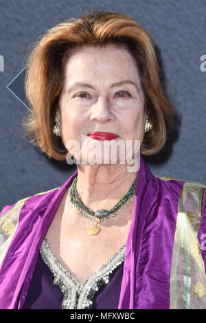 Hollywood, CA, USA. 26 Apr, 2018. 26. April 2018 - Hollywood, Kalifornien - Diane Baker. 2018 TCM klassischen Film Festival in TCL Chinese Theater. Photo Credit: Birdie Thompson/AdMedia Credit: Birdie Thompson/AdMedia/ZUMA Draht/Alamy leben Nachrichten Stockfoto