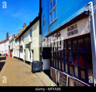 Die Jetty cafe High Street Cromer Norfolk England England Stockfoto