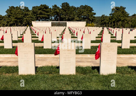 WW 1 Türkische Memorial, Alcitepe, Gallipoli, Türkei Stockfoto