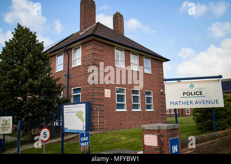 Merseyside Polizeischule Mather avenue Liverpool Merseyside England Großbritannien Stockfoto