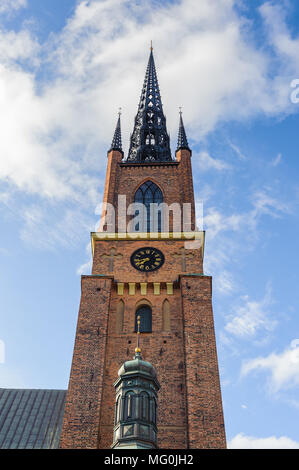 Riddarholm Kirche Riddarholmen ("Die Ritter 'Insel'), Altstadt, Stockholm, Schweden. Stockfoto